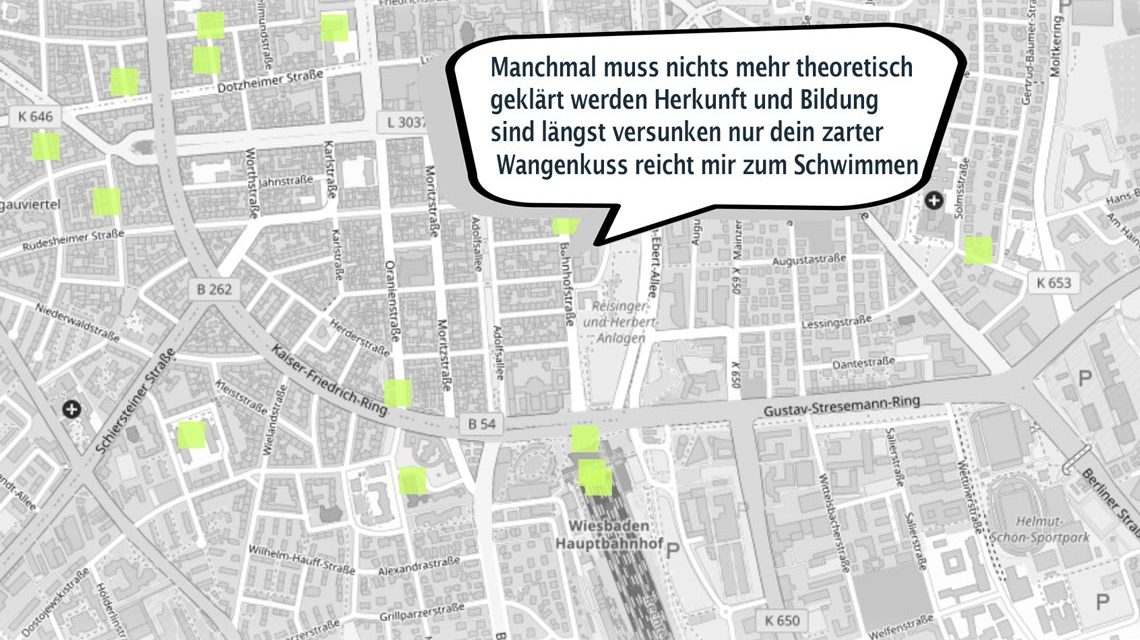 Interaktives Onlineprojekt für die 22. Wiesbadener Literaturtage