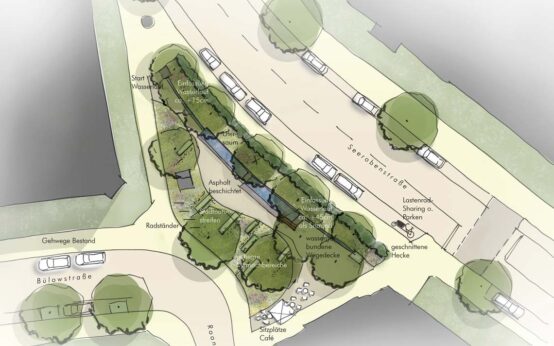 Vision Kesselbachgärtchen am Bülowplatz