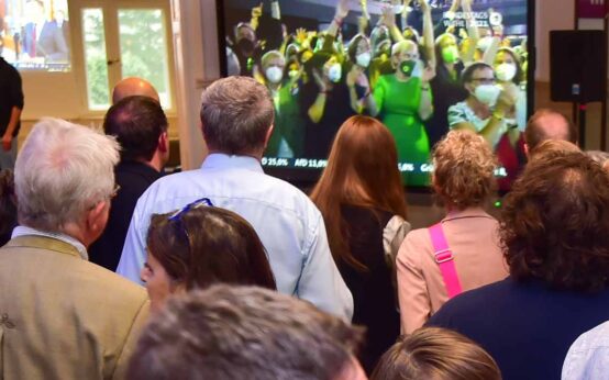 Bundestagswahl 2021: Erste Hochrechnung