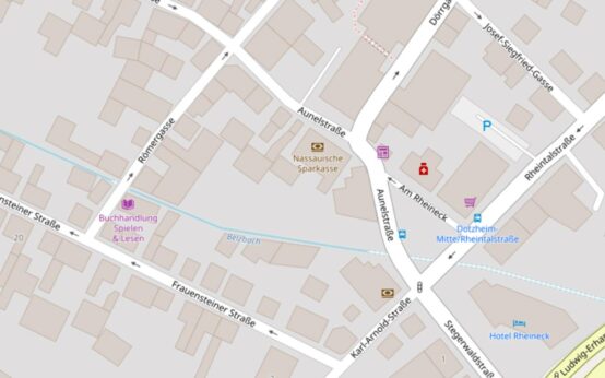 Karte Wiesbaden Dotzheim