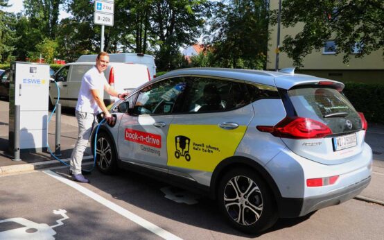Elektrostrom und Carsharing schließen sich nicht aus.