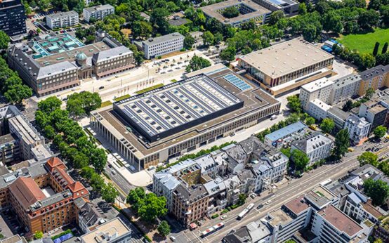 Wiesbaden aus der Vogelperspektive