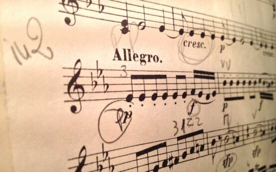 Noten für Violine: Die Zauberflöte ©2021 Pixabay