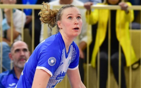 Laura Künzler erspielt sich die MVP Medaille Gold bei Nawaro straubing.