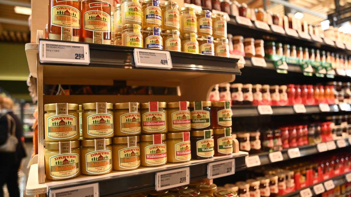 REWE Neueröffnung in Erbenheim, ein Markt zum Entdecken. Hier gibt es viele regionale Produkte, die es anderswo nicht gibt.