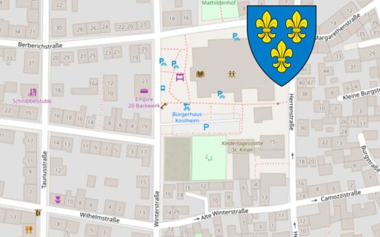 Karte: Buergerhaus Kostheim