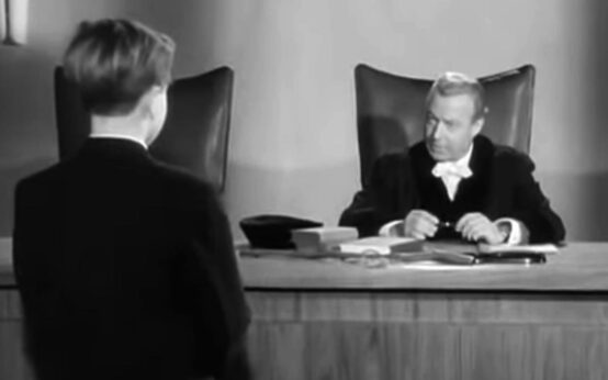 Szene aus „Der Jugendrichter"