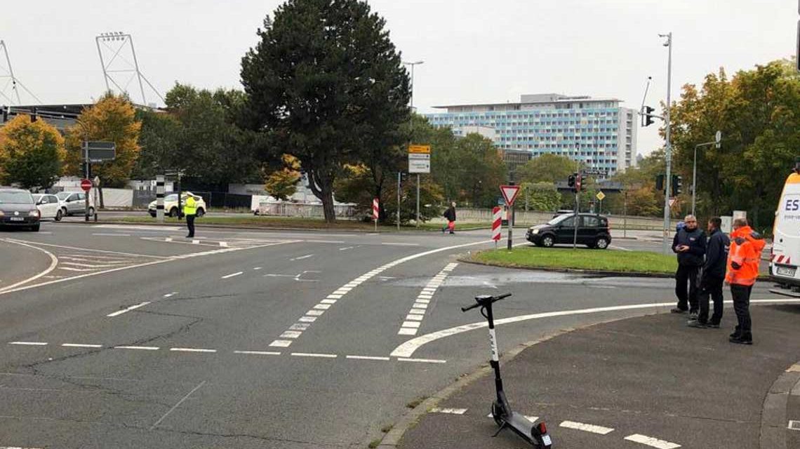 Wasserrohrbruch Berliner-ESWE