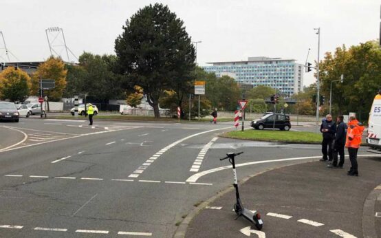 Wasserrohrbruch Berliner-ESWE