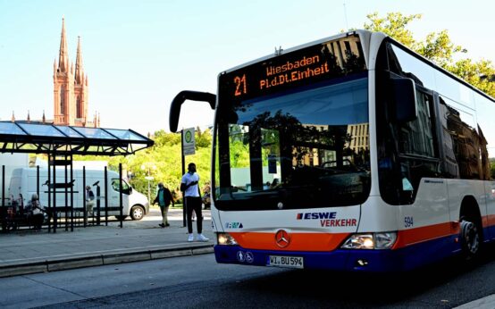 Linienbus von ESWE Verkehr
