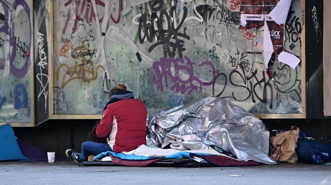Obdachlose in Wiesbaden