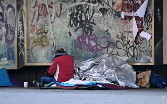 Obdachlose in Wiesbaden