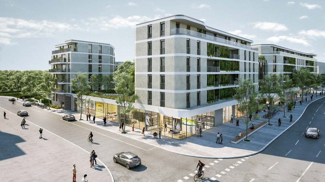 Planung der Helling-Höfe in Mainz-Kastel