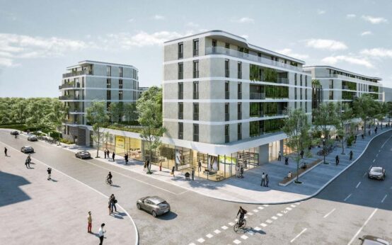 Planung der Helling-Höfe in Mainz-Kastel