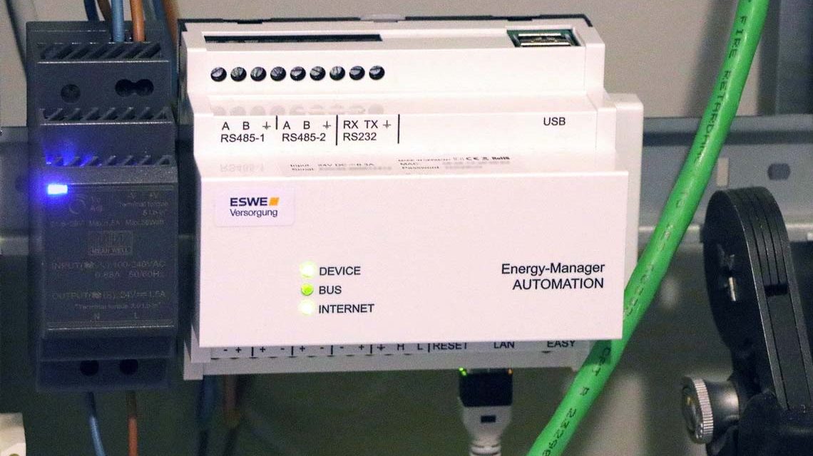 ESWE bringt neuen Energiemanager nach Hause^