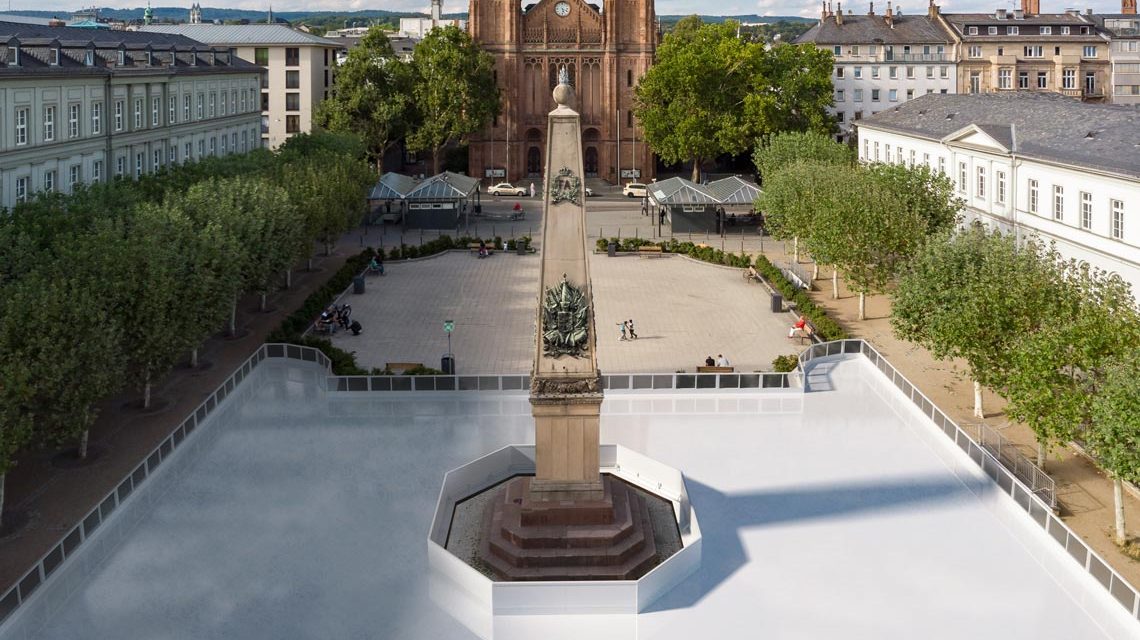 Eiszeit auf dem Luisenplatz