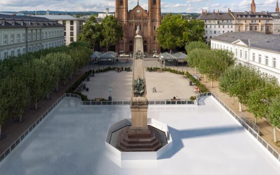 Eiszeit auf dem Luisenplatz