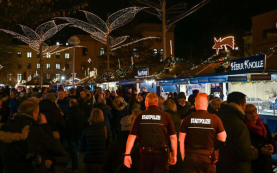 Polizei Sternschnuppenmarkt