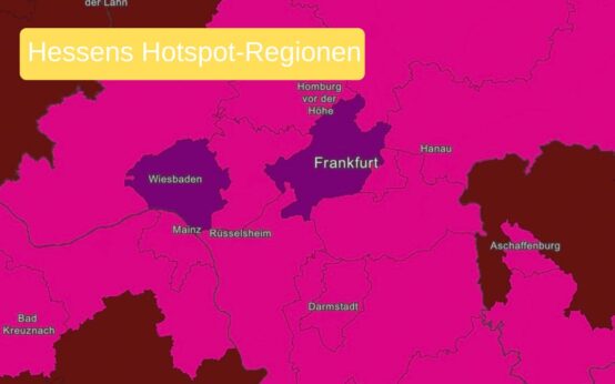 Hessens Corona Hotspot Regionen