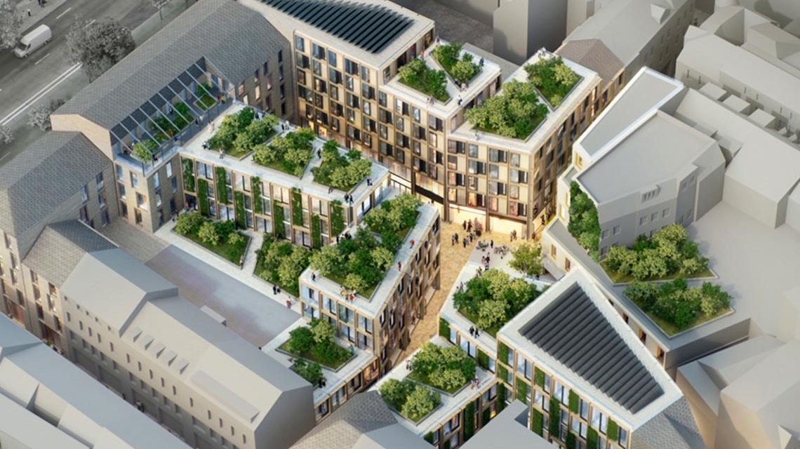 City-Passage Ade, Mauritius Höfe