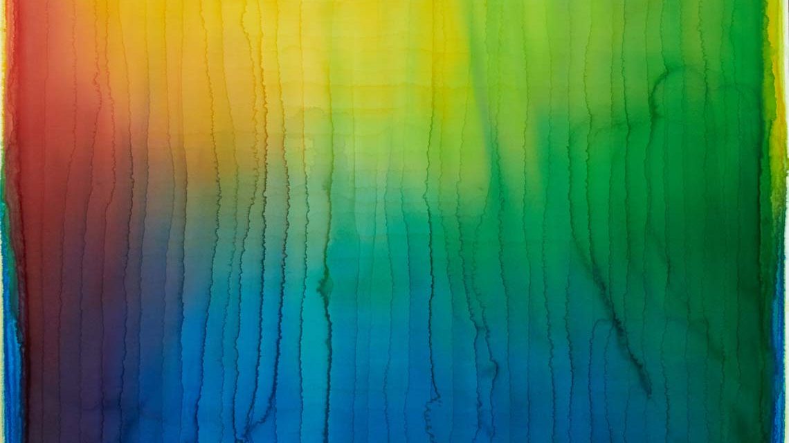 Buntes Farbspektrum, Einzelausstellung des Berliner Künstlers Slawomir Elsner.