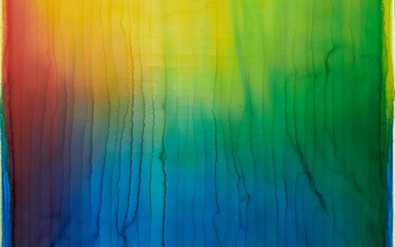 Buntes Farbspektrum, Einzelausstellung des Berliner Künstlers Slawomir Elsner.