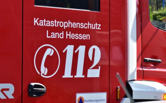 112, Tag des Notrufs. Die Feuerwehr Wiesbaden ist dabei.