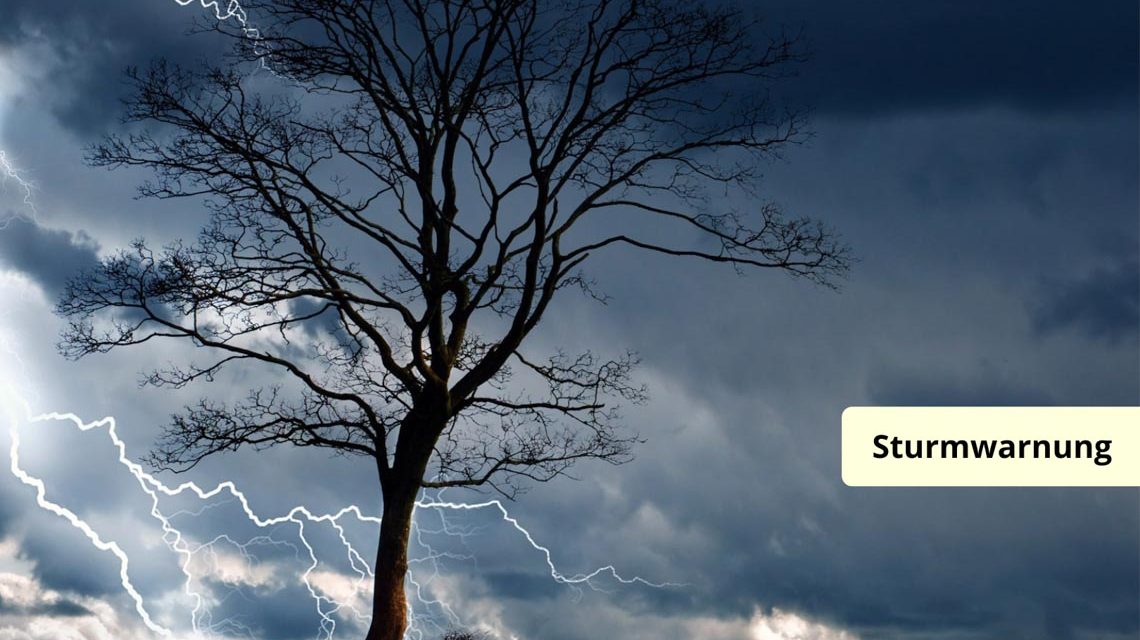 Sturmwarnung für Hessen