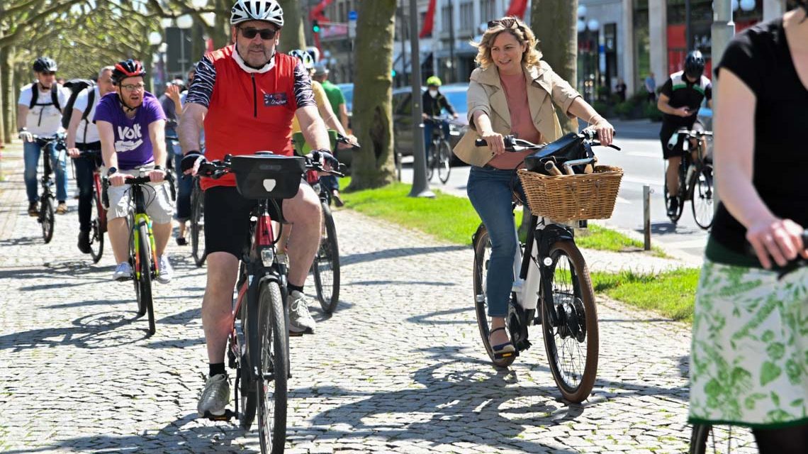 Auftaktveranstaltung zum Stadtradeln 2021.