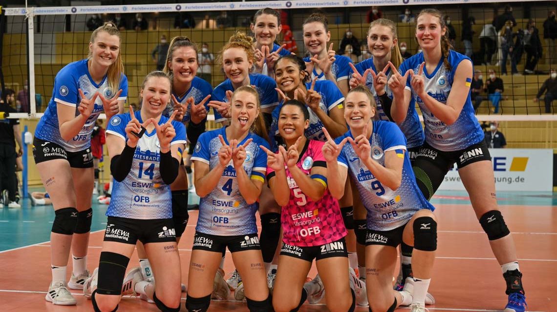 VC Wiesbaden gewinnt gegen den SC Potsdamm