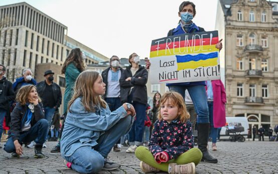 Kultur gegen Krieg ud for den Frieden.