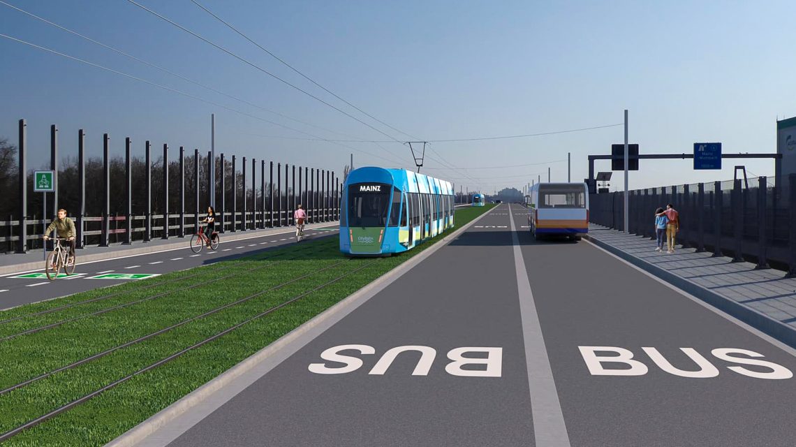 Visualisierung Schiersteiner Brücke