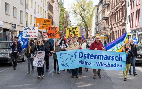 Ostermarsch in Wiesbaden