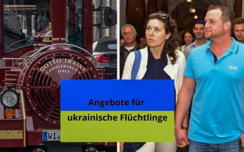 Angebote für ukrainische Flüchtlinge