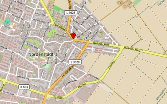 Oberpfortstraße in Nordenstadt