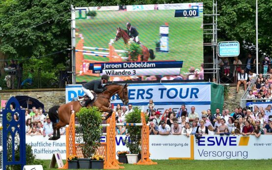 Jeroen Dubbeldam bei em Großen Preis des Ministerpräsidenten