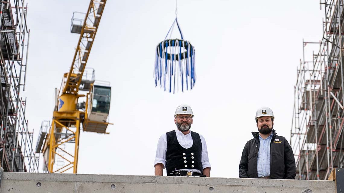 Richtfest Carl von Ossietzky Straße