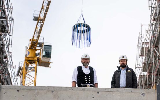 Richtfest Carl von Ossietzky Straße