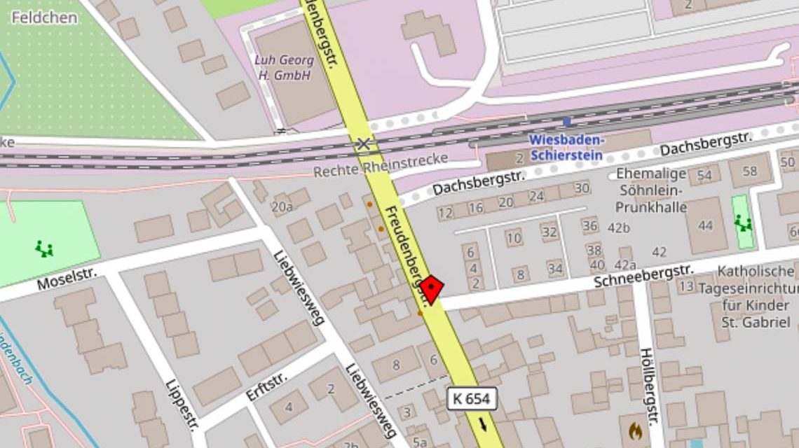 Vollsperrungen, Sperrung Bahnübergang Freudenbergstzrase