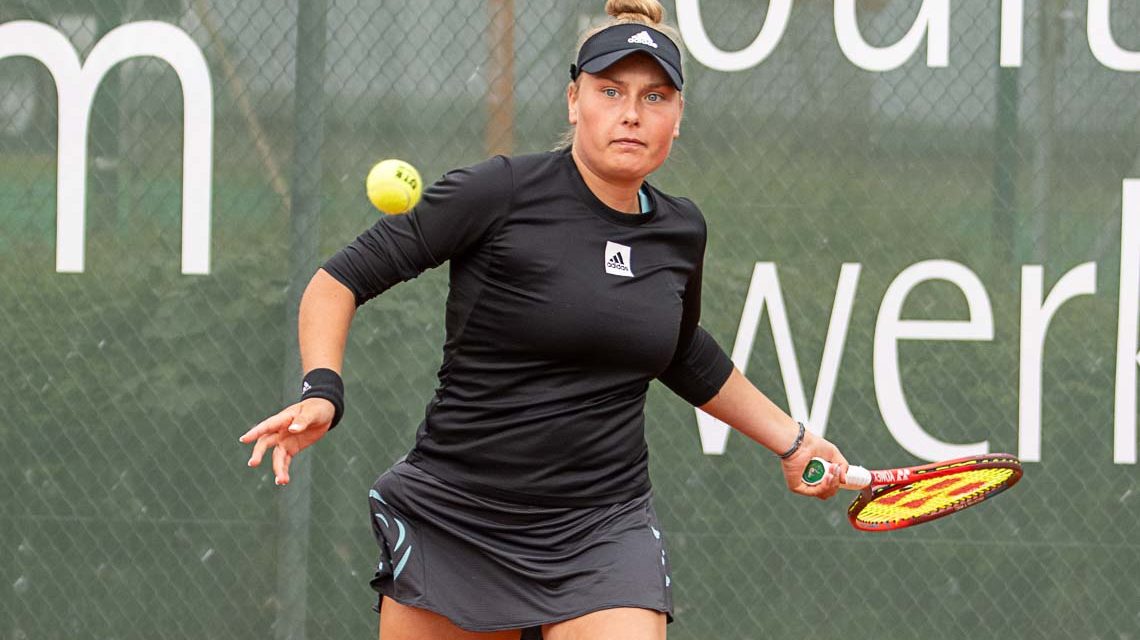 Natasja Schunk (GER) bei den WTO Wiesbaden Tennis Open