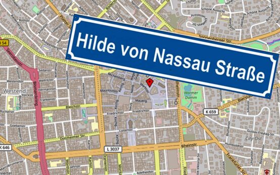 femorial: Hilde von Nassau Straße