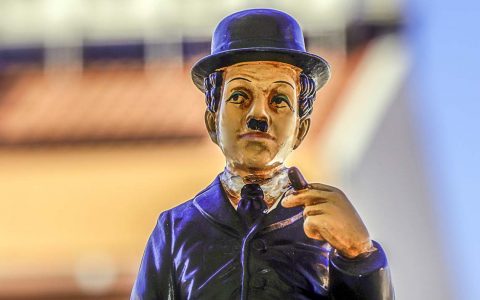 Von Laiemndarstellern häufig verkörpert: Charlie Chaplin