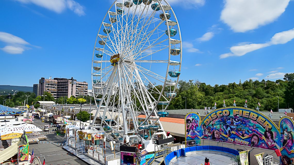 Deutsch-Amerikanisches Freundschaftsafest auf dem Heinerberg. Kleines Oktoberfest