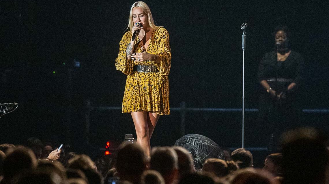 Sarah Conner gibt ein Konzert im RMCC