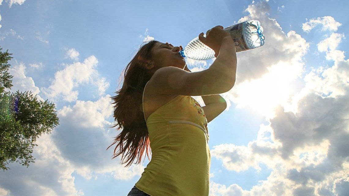 Trinken bei Hitze