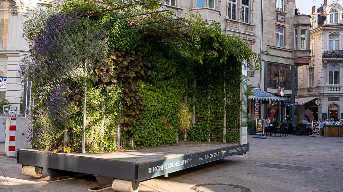 Zwei „Maobile Grüne Zimmer®“ für die Wiesbadener Innenstadt