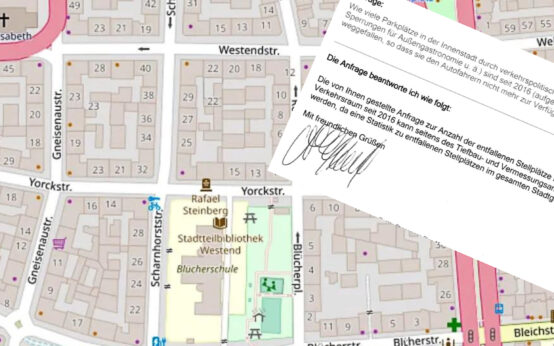 Yorckstraße im Westend