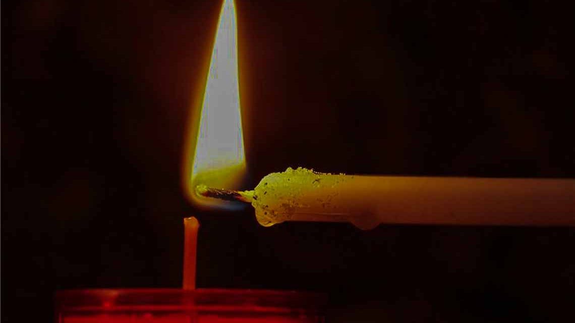 Kerze anzünden, Gedenkminute für die Opfer der Amokfahrt