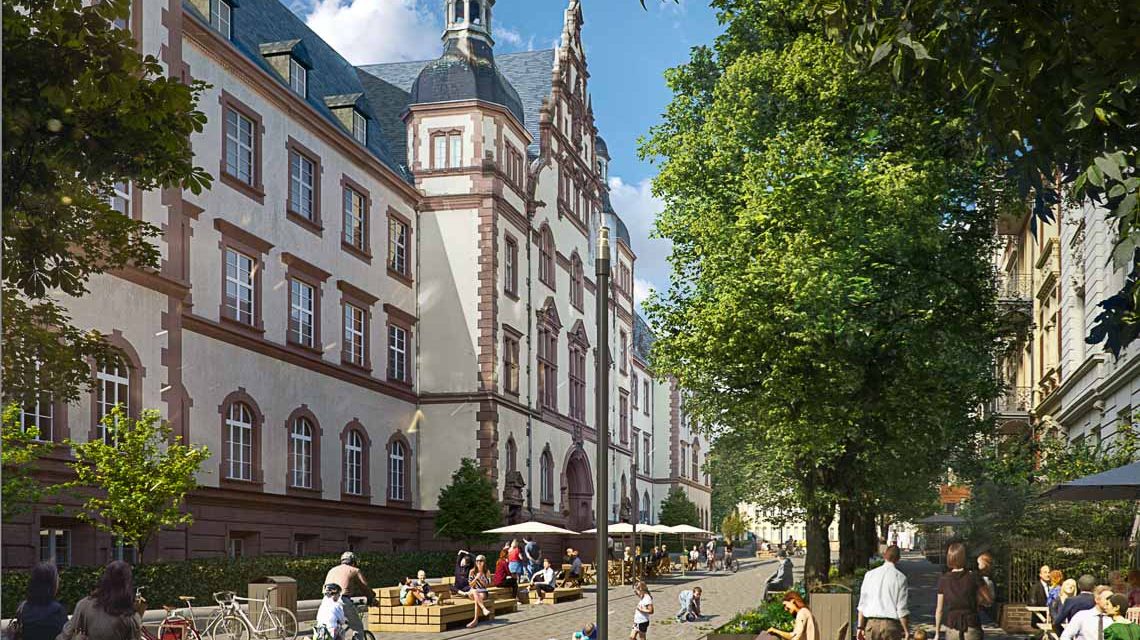 Altes Gericht, Neugestaltung Gerichtstraße