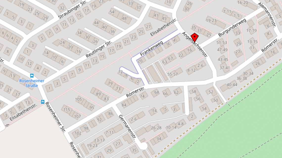 Angelsachsenstraße in Delkenheim